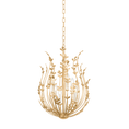 Load image into Gallery viewer, Delmore Chandelier by Troy Lighting in Vintage Gold Leaf Finish
