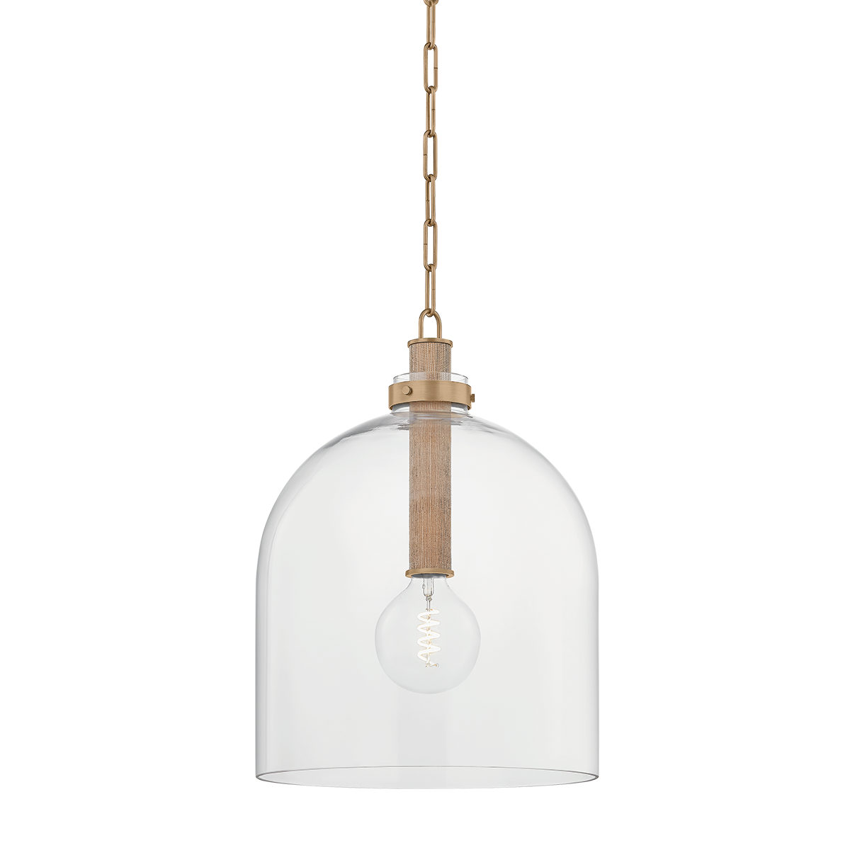 Kori Pendant by Troy Lighting in Patina Brass Finish