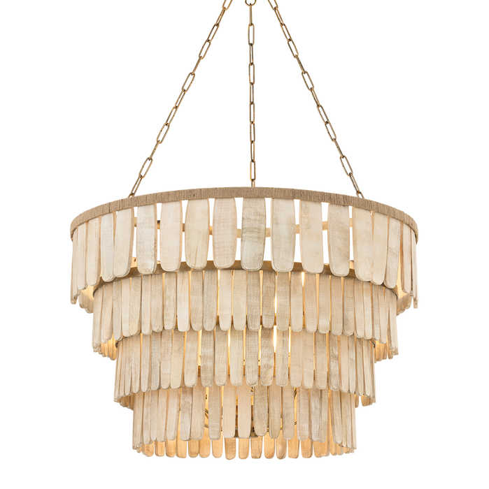 Bentley Chandelier by Troy Lighting by F5837-PBR
