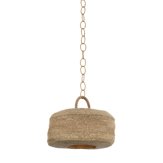 Ferrando Pendant by Troy Lighting in Patina Brass Finish