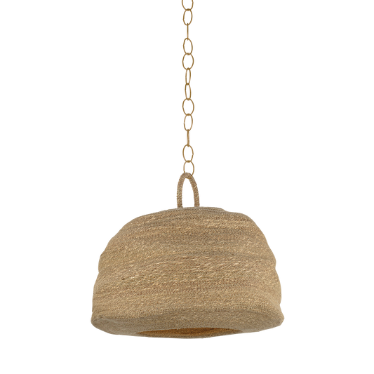 Ferrando Pendant by Troy Lighting in Patina Brass Finish