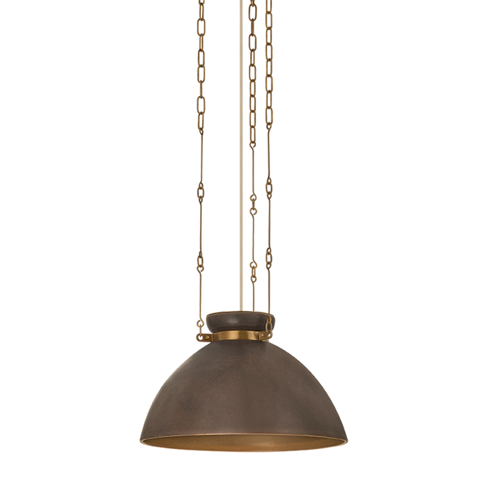 Allston Pendant by Troy Lighting by F7318-PBR/CMU