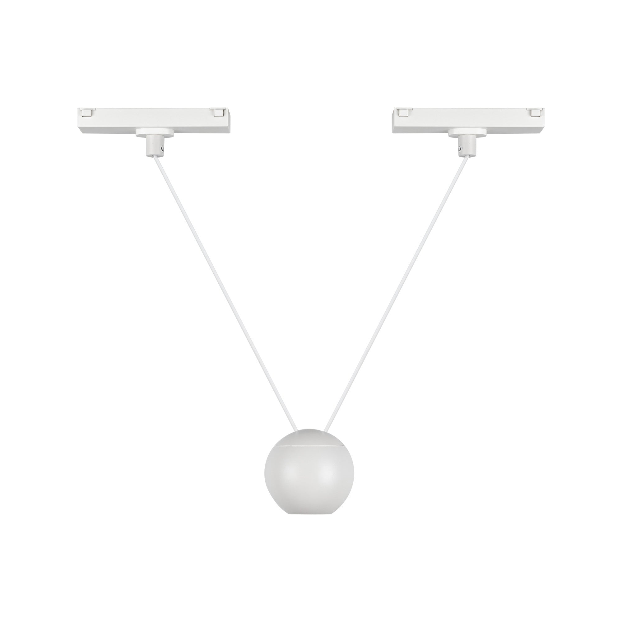 Faria Double  Pendant in White Finish | Kuzco Lighting