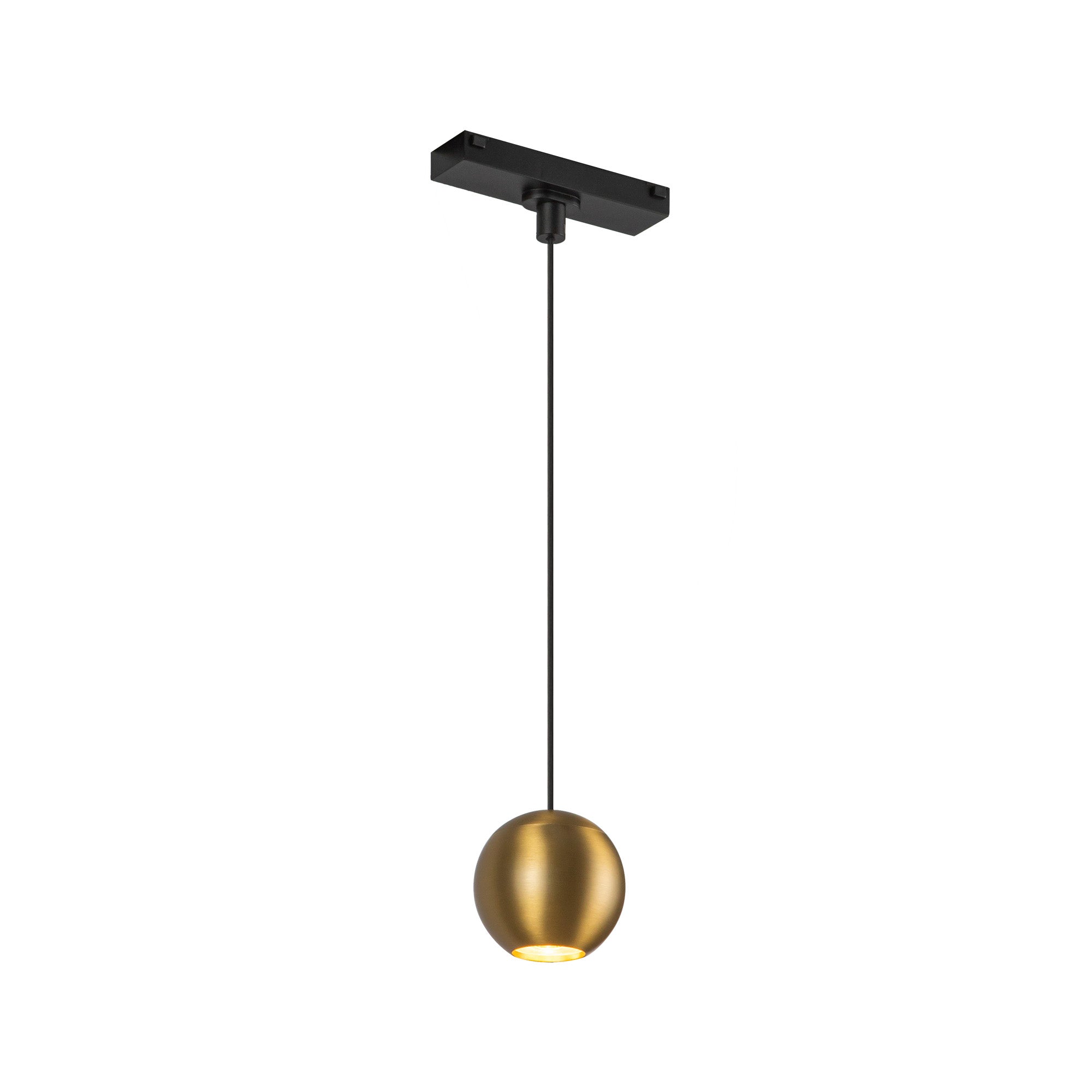 Faria Pendant in Brushed Gold Finish | Kuzco Lighting