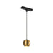 Faria Pendant in Brushed Gold Finish | Kuzco Lighting
