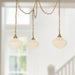 Farrah Multi-Light Pendant by Alora Lighting