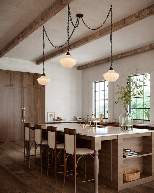 Farrah Multi-Light Pendant by Alora Lighting