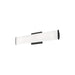 Ferguson LED Vanity in Black Finish | Kuzco Lighting