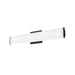 Ferguson LED Vanity in Black Finish | Kuzco Lighting