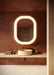 Float LED Vanity Mirror by Kuzco Lighting