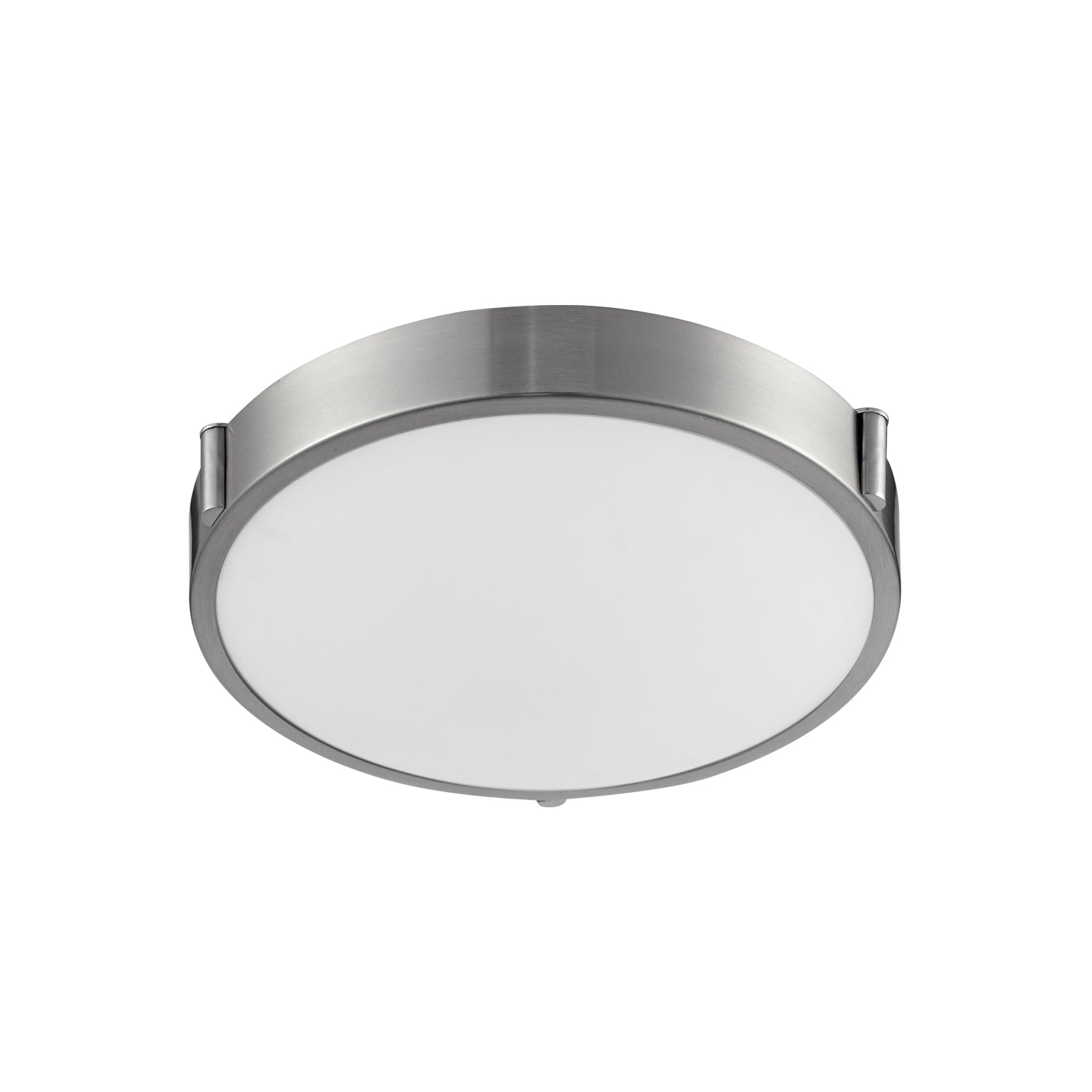 Floyd LED Flush Mount in Brushed Nickel Finish | Kuzco Lighting