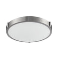 Load image into Gallery viewer, Floyd LED Flush Mount in Brushed Nickel Finish | Kuzco Lighting
