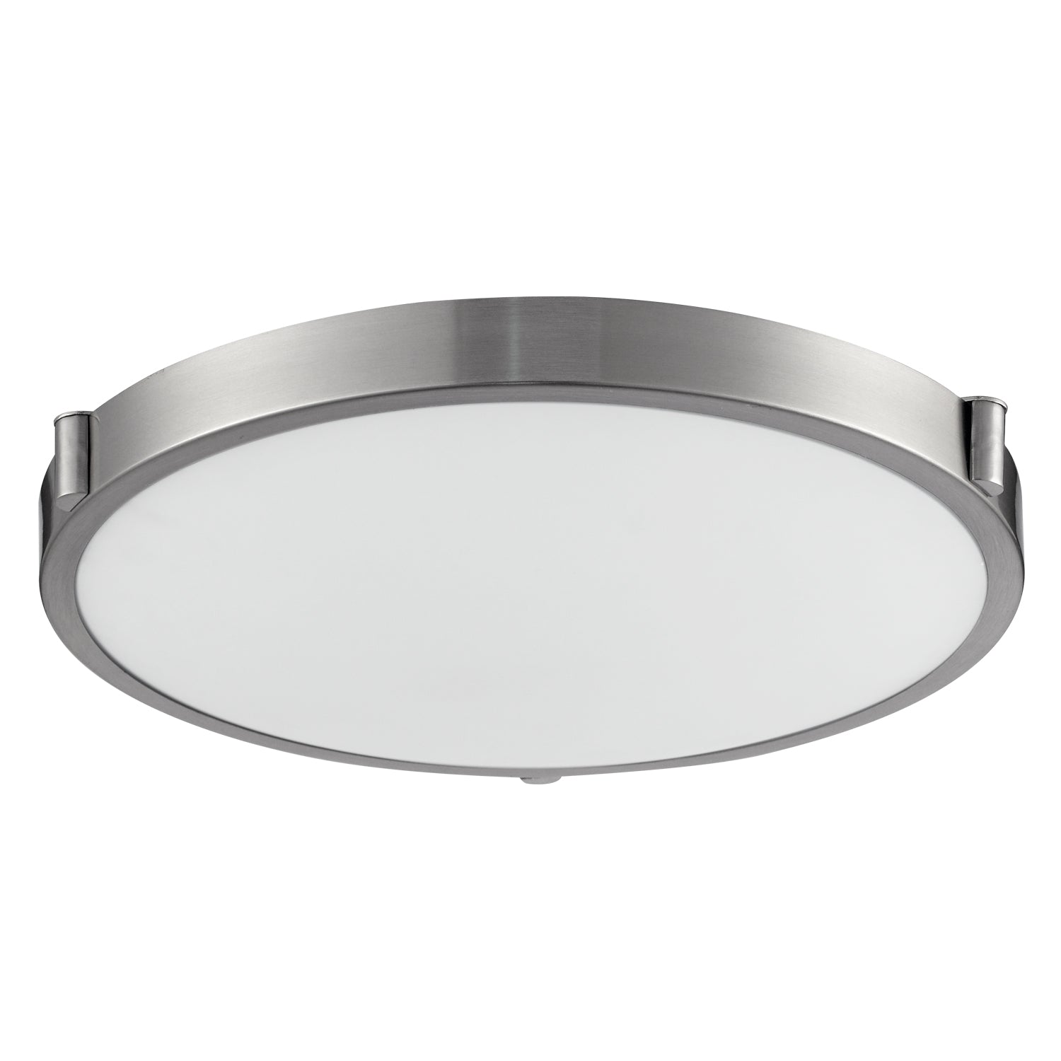 Floyd LED Flush Mount in Brushed Nickel Finish | Kuzco Lighting