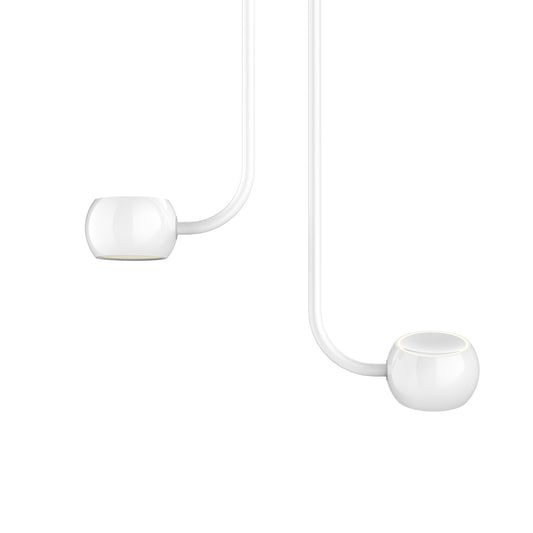 Flux LED Multi Pendant in Gloss White Finish | Kuzco Lighting
