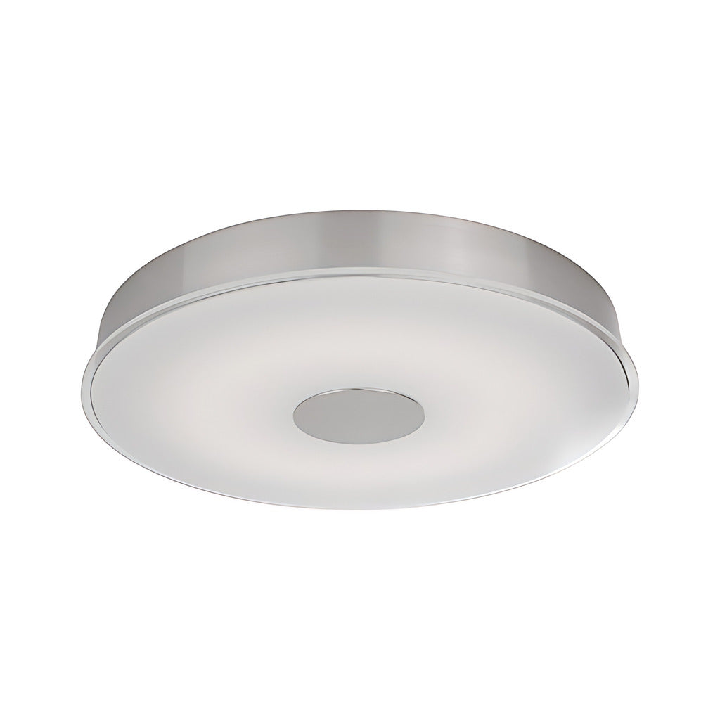 Parker LED Flush Mount in Brushed Nickel Finish | Kuzco Lighting