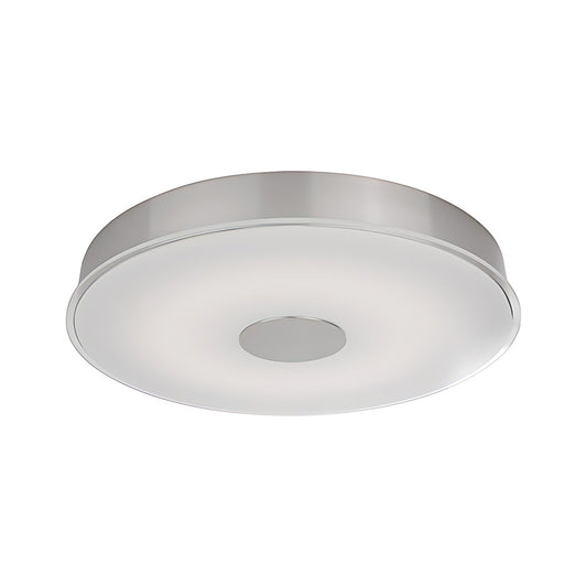 Parker LED Flush Mount in Brushed Nickel Finish | Kuzco Lighting