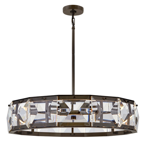 Jolie Medium LED Drum Chandelier by Fredrick Ramond