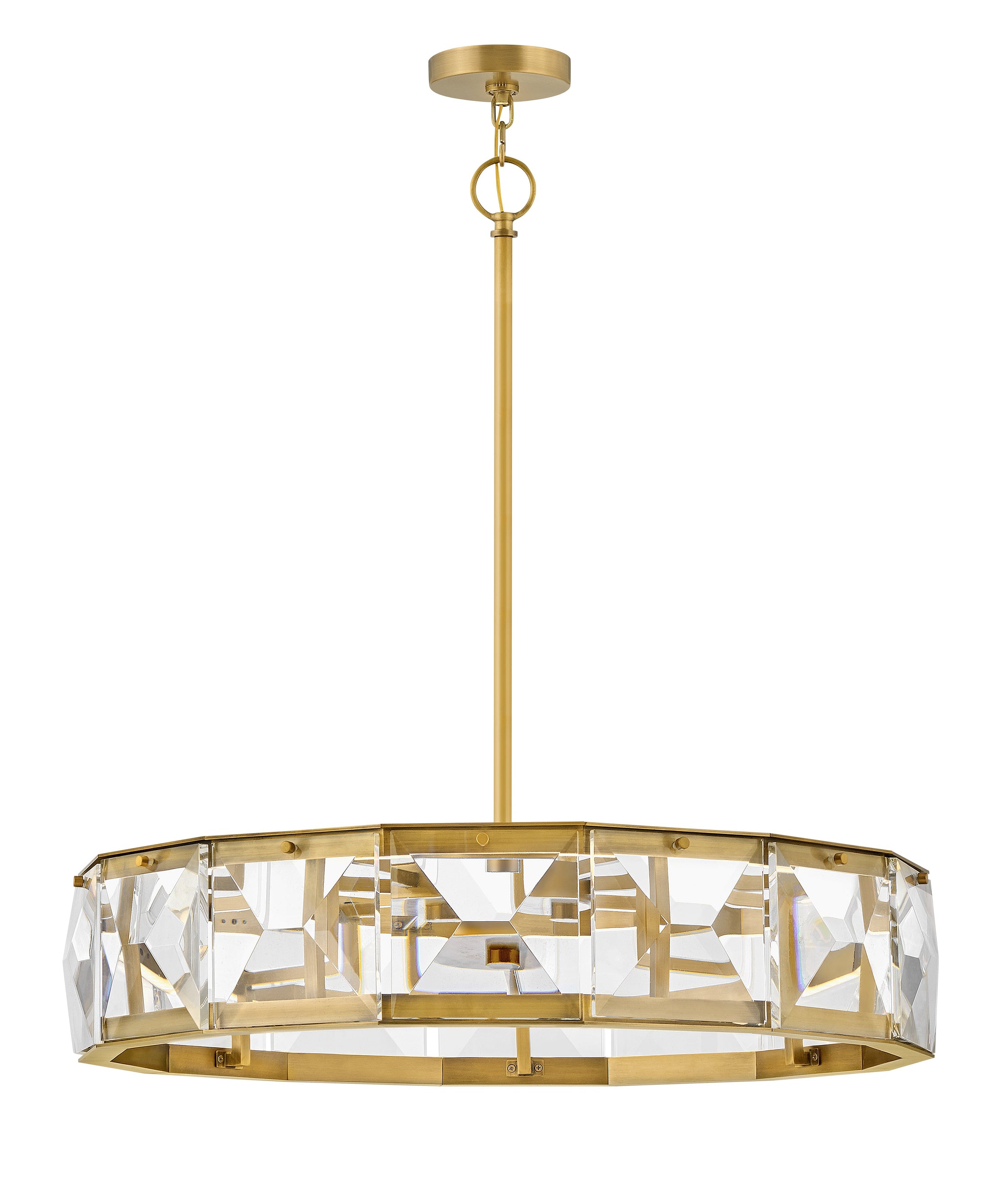 Jolie Medium LED Drum Chandelier