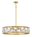 Jolie Medium LED Drum Chandelier by Fredrick Ramond