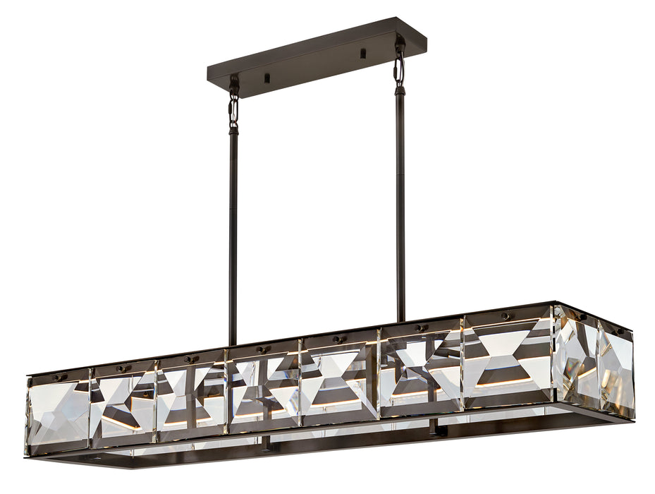 Jolie LED Linear Suspension by Fredrick Ramond
