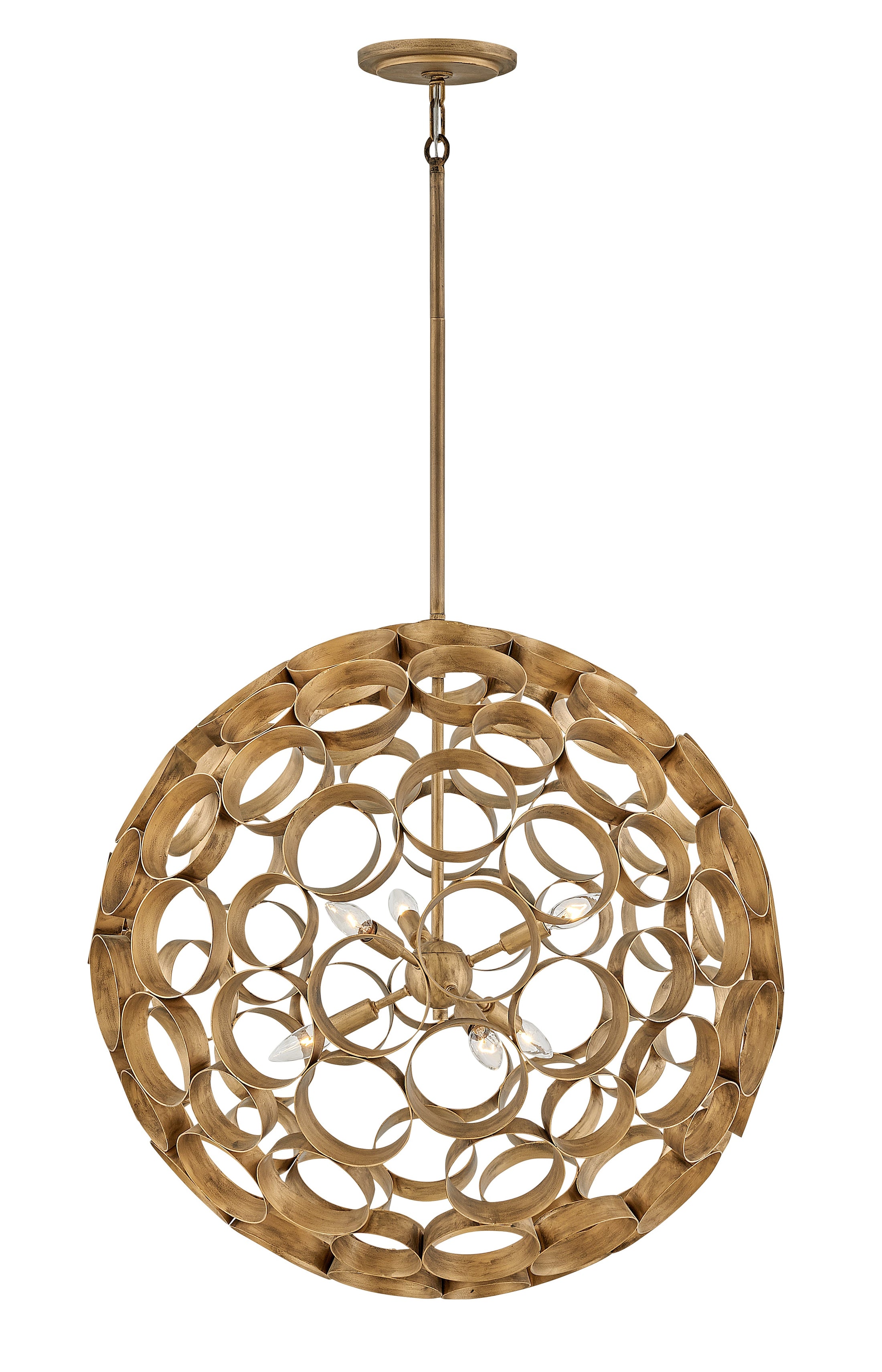 Centric Medium Orb Chandelier