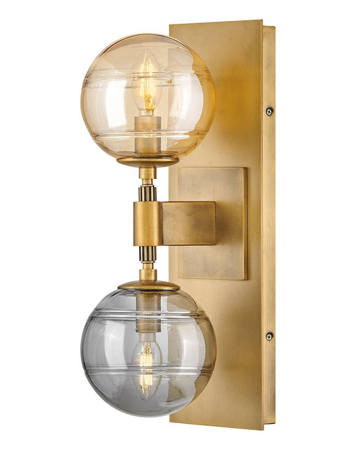 Oberon Medium Two Light Sconce by Fredrick Ramond