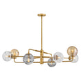 Load image into Gallery viewer, Oberon Large Adjustable Single Tier Chandelier
