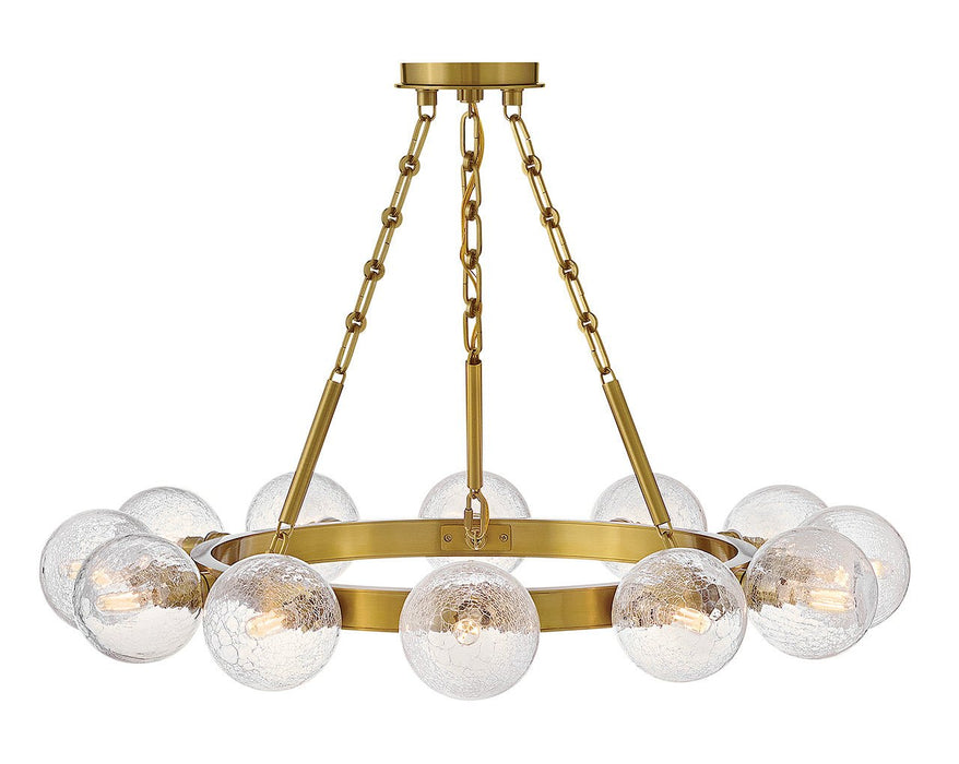 Coco Medium Single Tier Chandelier by Fredrick Ramond