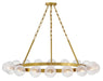 Coco Large Single Tier Chandelier by Fredrick Ramond