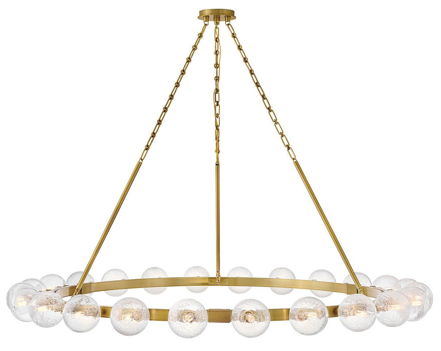 Coco Extra Large Single Tier Chandelier by Fredrick Ramond
