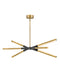 Rae Small LED Linear Suspension by Fredrick Ramond
