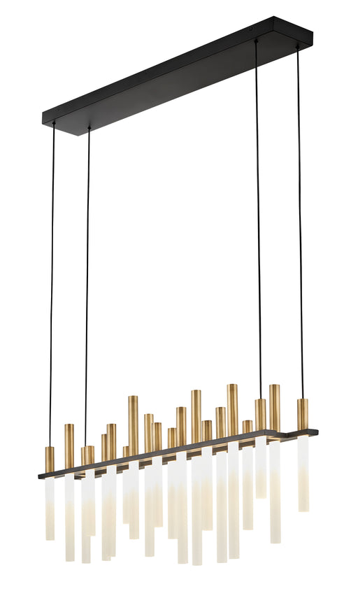 Echo LED Linear Suspension by Fredrick Ramond