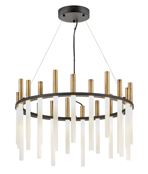 Echo Medium LED Single Tier Chandelier by Fredrick Ramond