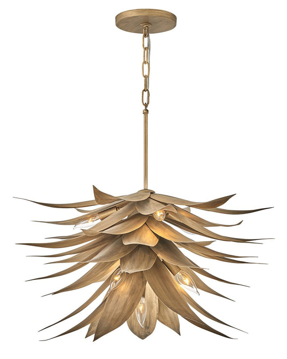 Agave Medium Single Tier Chandelier by Fredrick Ramond