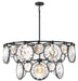 Nala Large Multi Tier Chandelier by Fredrick Ramond