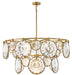 Nala Large Multi Tier Chandelier by Fredrick Ramond