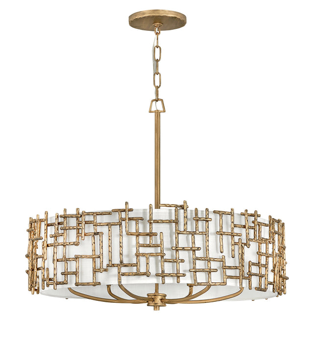 Farrah Medium Drum Chandelier by Fredrick Ramond