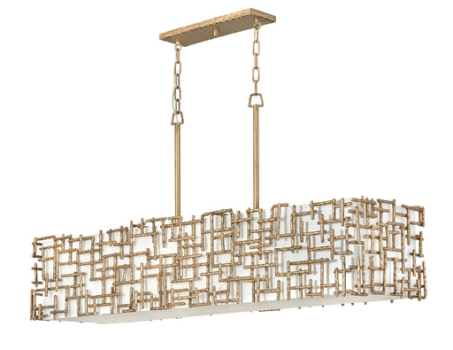 Farrah 8-Light Linear Suspension by Fredrick Ramond