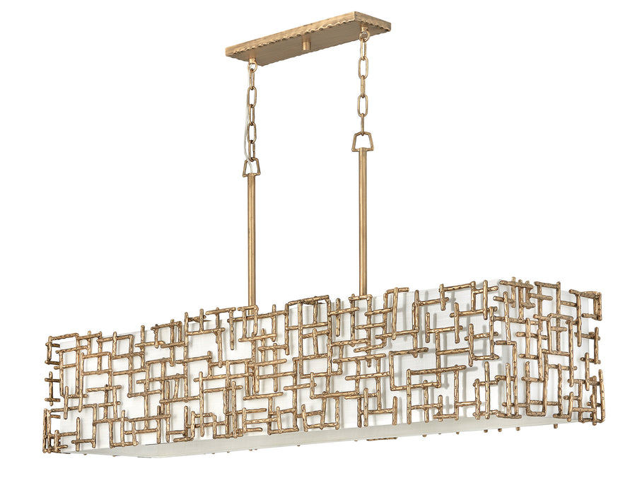 Farrah 8-Light Linear Suspension by Fredrick Ramond