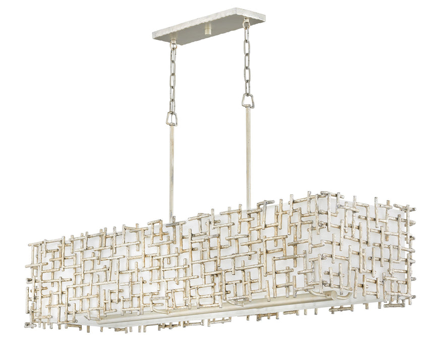 Farrah 8-Light Linear Suspension by Fredrick Ramond