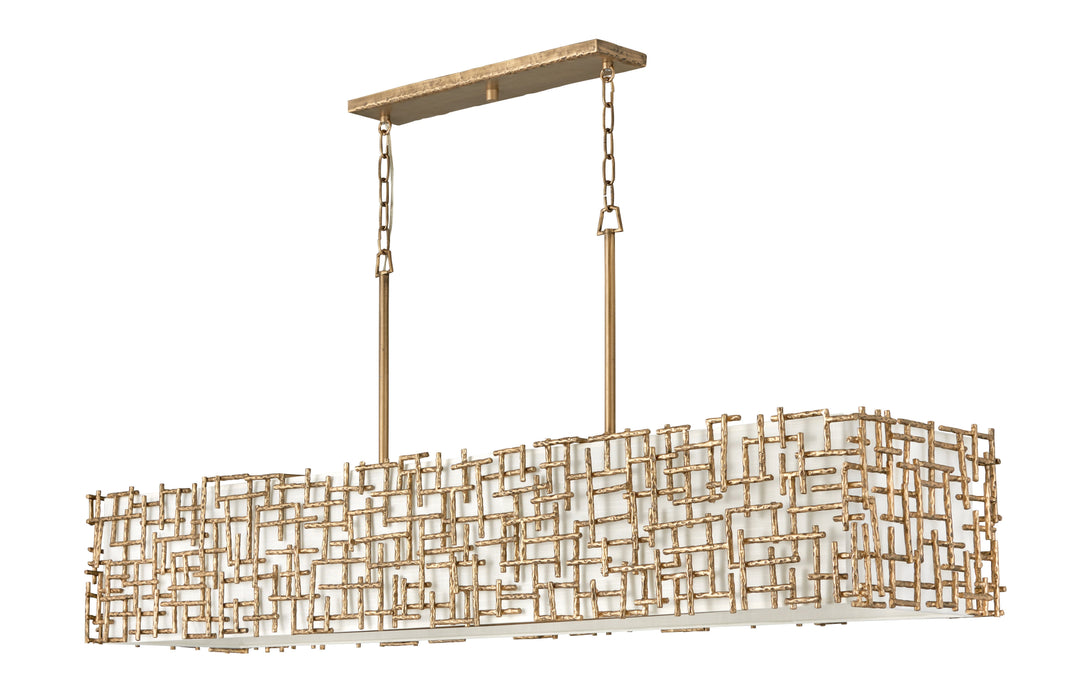 Farrah 10-Light Linear Suspension by Fredrick Ramond