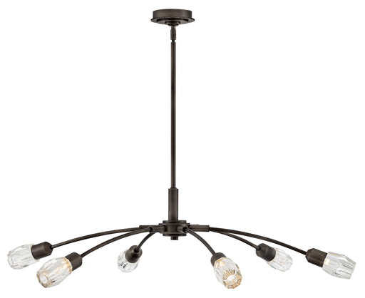 Atera Large Single Tier Chandelier by Fredrick Ramond