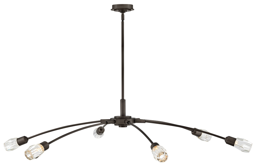Atera Extra Large Single Tier Chandelier by Fredrick Ramond