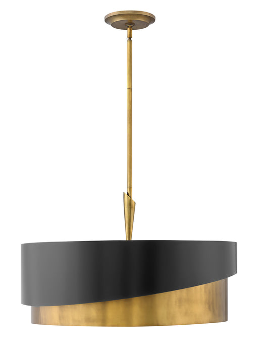 Gigi Medium Convertible Drum Chandelier by Fredrick Ramond
