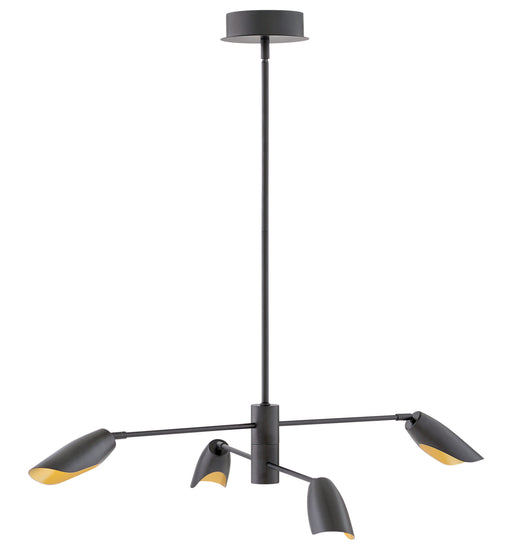 Bowery Large Adjustable Convertible Single Tier Chandelier by Fredrick Ramond