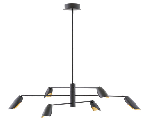 Bowery Large Adjustable Convertible Multi Tier Chandelier by Fredrick Ramond