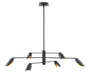 Bowery Large Adjustable Convertible Multi Tier Chandelier by Fredrick Ramond