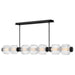Reign Large LED Linear Suspension by Fredrick Ramond