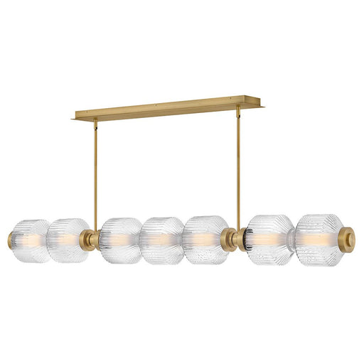 Reign Large LED Linear Suspension by Fredrick Ramond