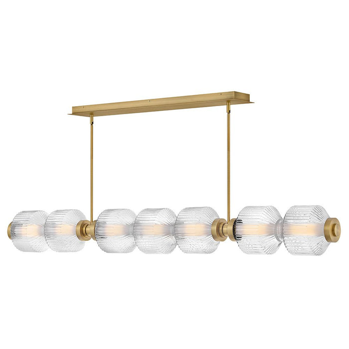 Reign Large LED Linear Suspension by Fredrick Ramond